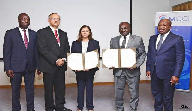 Coopération : Signature d’accord avec la Chambre de Commerce et d’Industrie de Côte d’Ivoire
