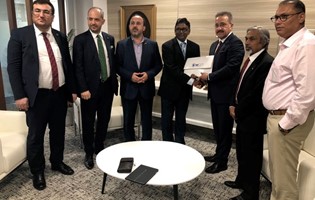 Courtesy visit of the New Chairperson of DEIK