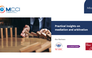 MCCI-MIoD : Webinaire sur la médiation et l’arbitrage
